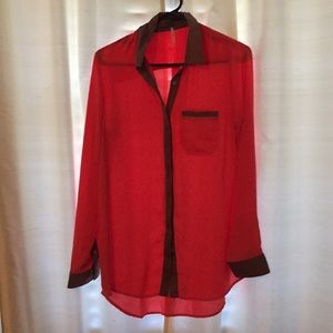 Free People Long Sleeve Blouse